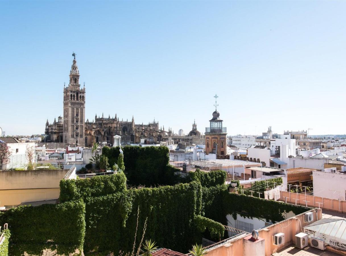 Cozy Apartment In House-Palace With Private Patio Sevilla Eksteriør billede