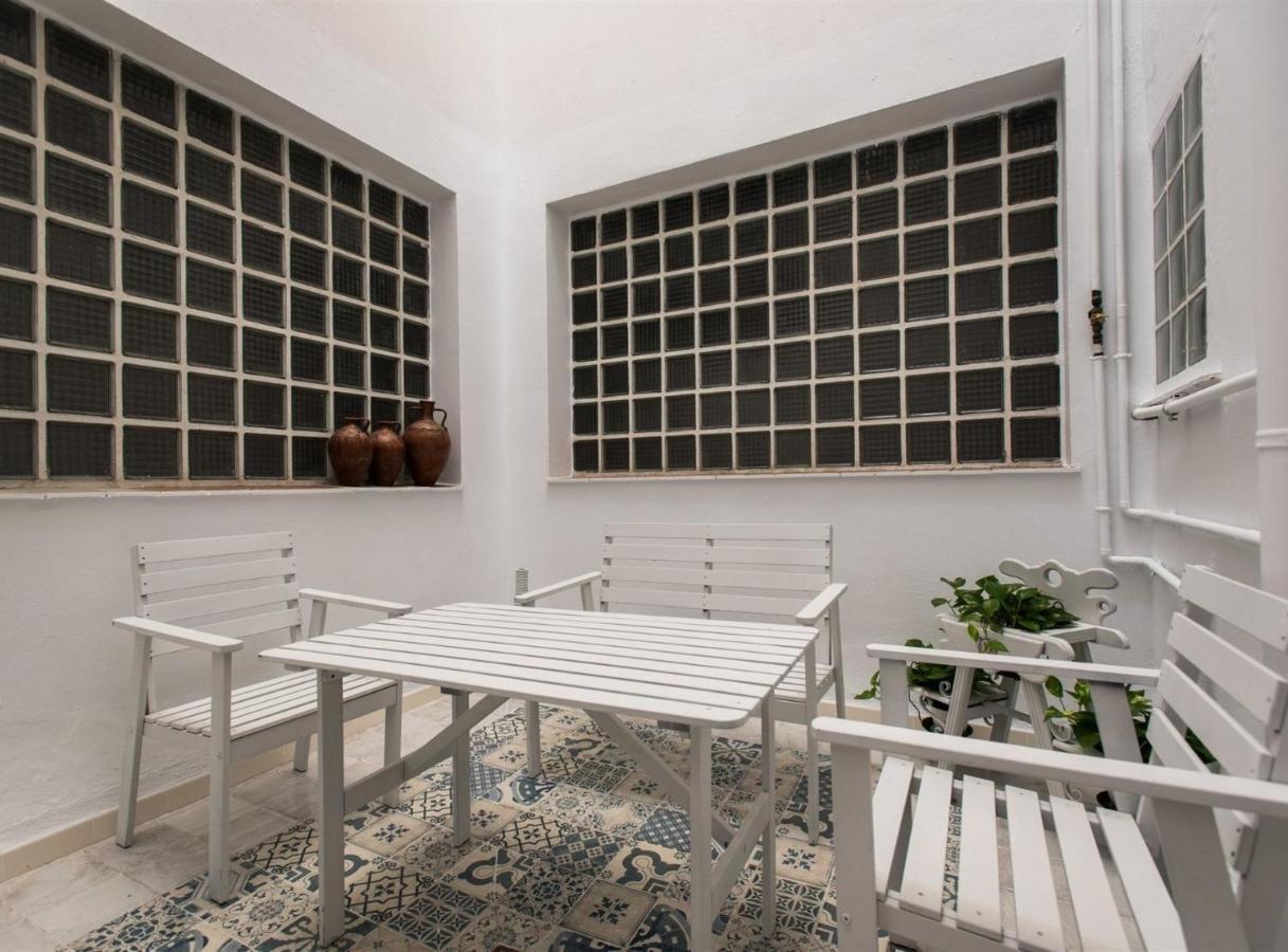Cozy Apartment In House-Palace With Private Patio Sevilla Eksteriør billede